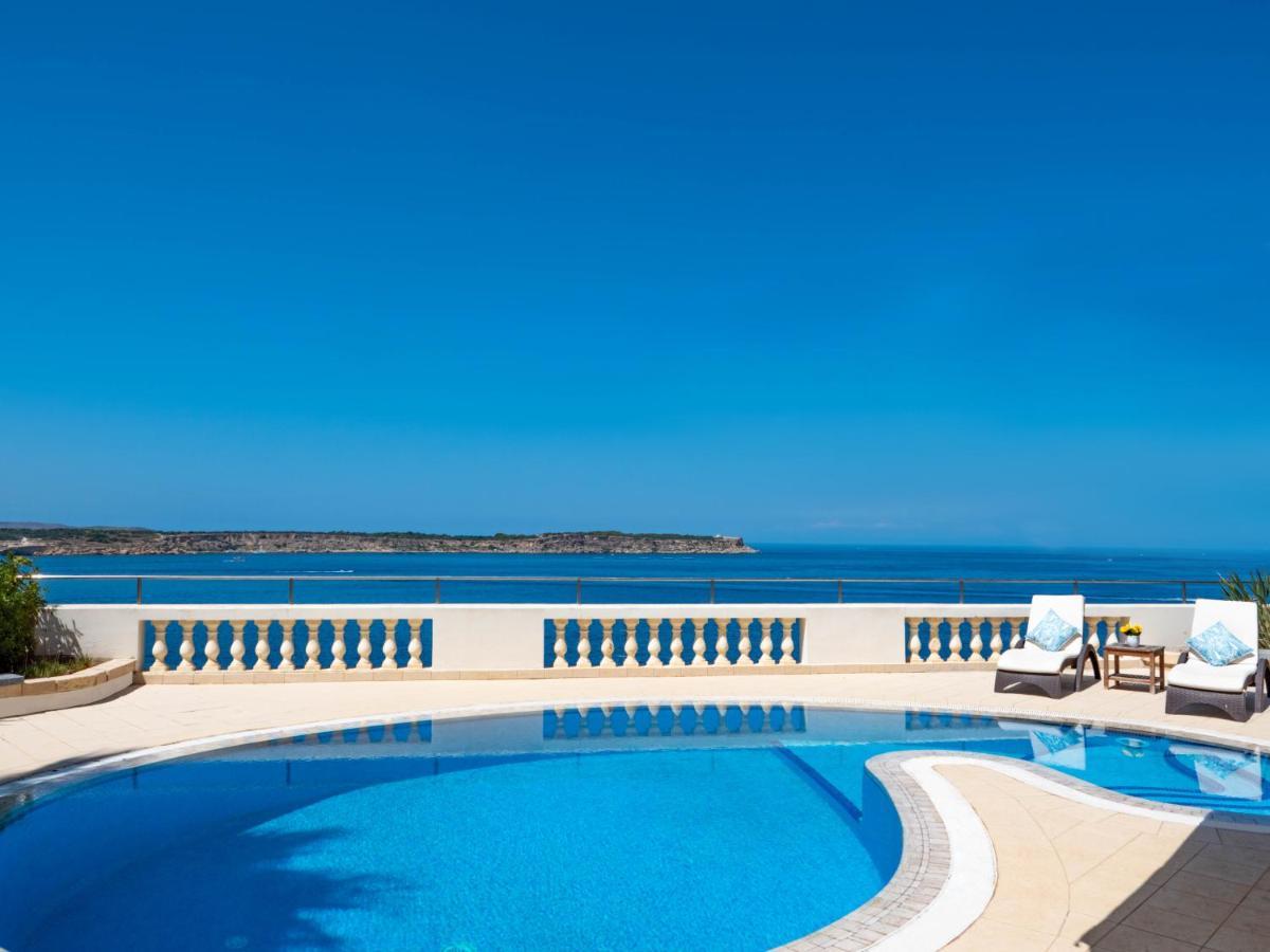 Villa Palma - Sunset Sea Views With Pool, Jacuzzi, Sauna And Games Room Mellieħa Buitenkant foto