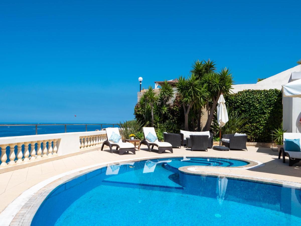 Villa Palma - Sunset Sea Views With Pool, Jacuzzi, Sauna And Games Room Mellieħa Buitenkant foto