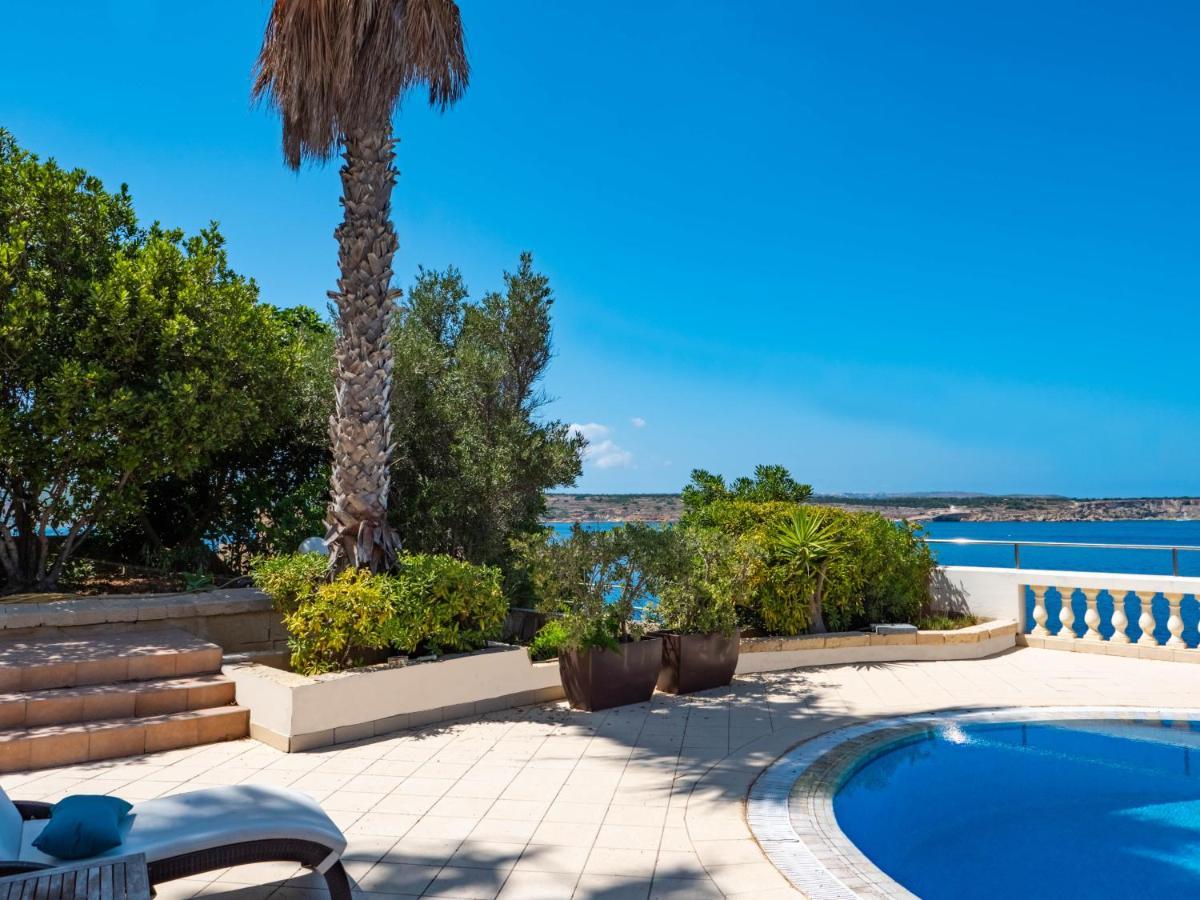 Villa Palma - Sunset Sea Views With Pool, Jacuzzi, Sauna And Games Room Mellieħa Buitenkant foto