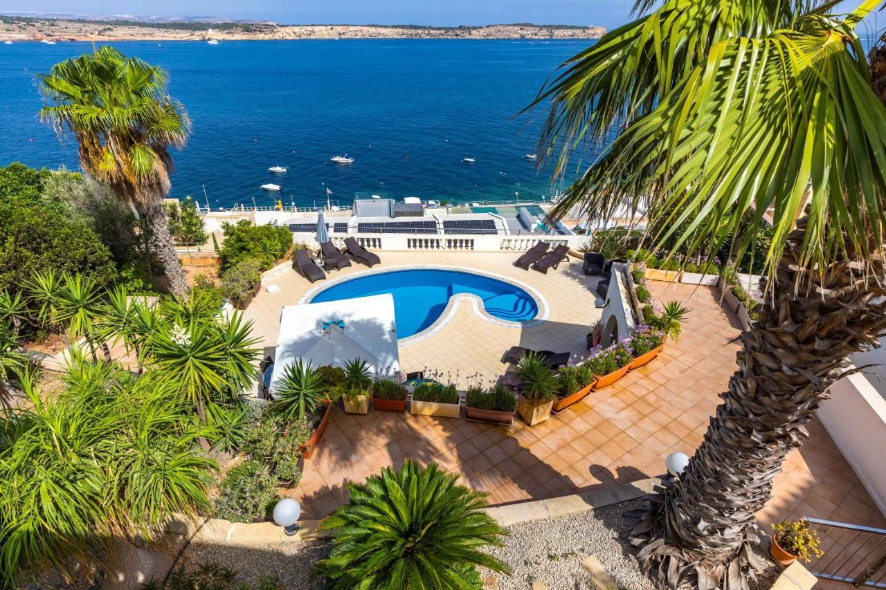 Villa Palma - Sunset Sea Views With Pool, Jacuzzi, Sauna And Games Room Mellieħa Buitenkant foto