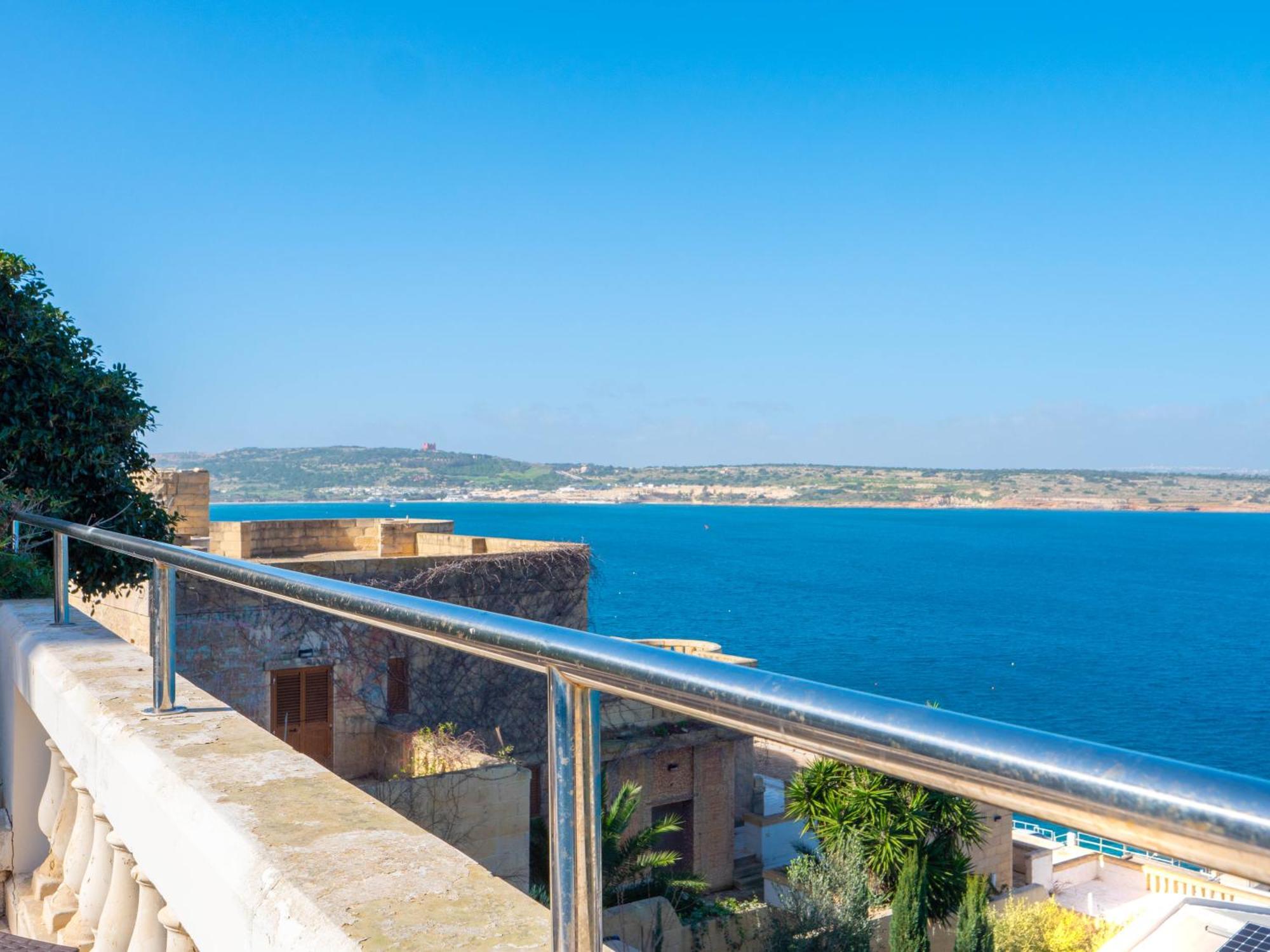 Villa Palma - Sunset Sea Views With Pool, Jacuzzi, Sauna And Games Room Mellieħa Buitenkant foto