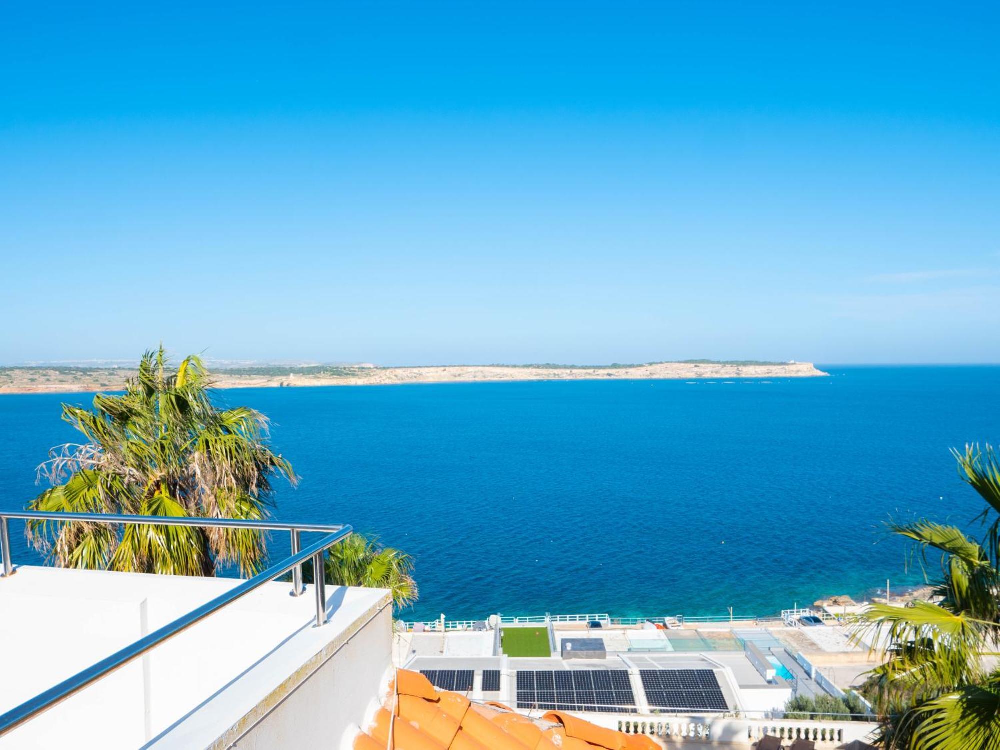 Villa Palma - Sunset Sea Views With Pool, Jacuzzi, Sauna And Games Room Mellieħa Buitenkant foto